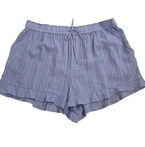 ARIZONA JEAN CO BRAND WOMEN'S JUNIOR PLUS SIZE BLUE SHORTS SIZE XXL